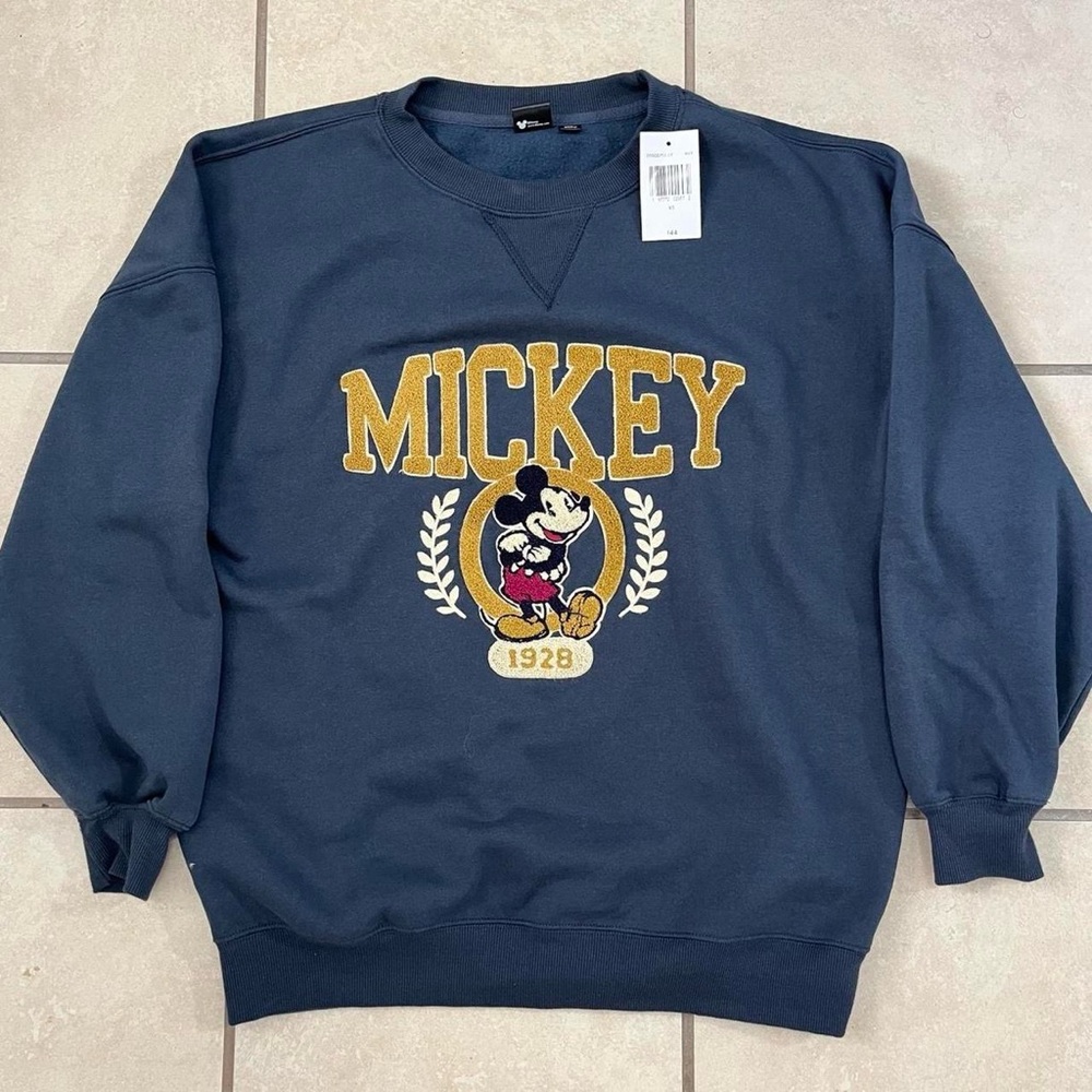 Mickey Mouse Navy Blue Sweater